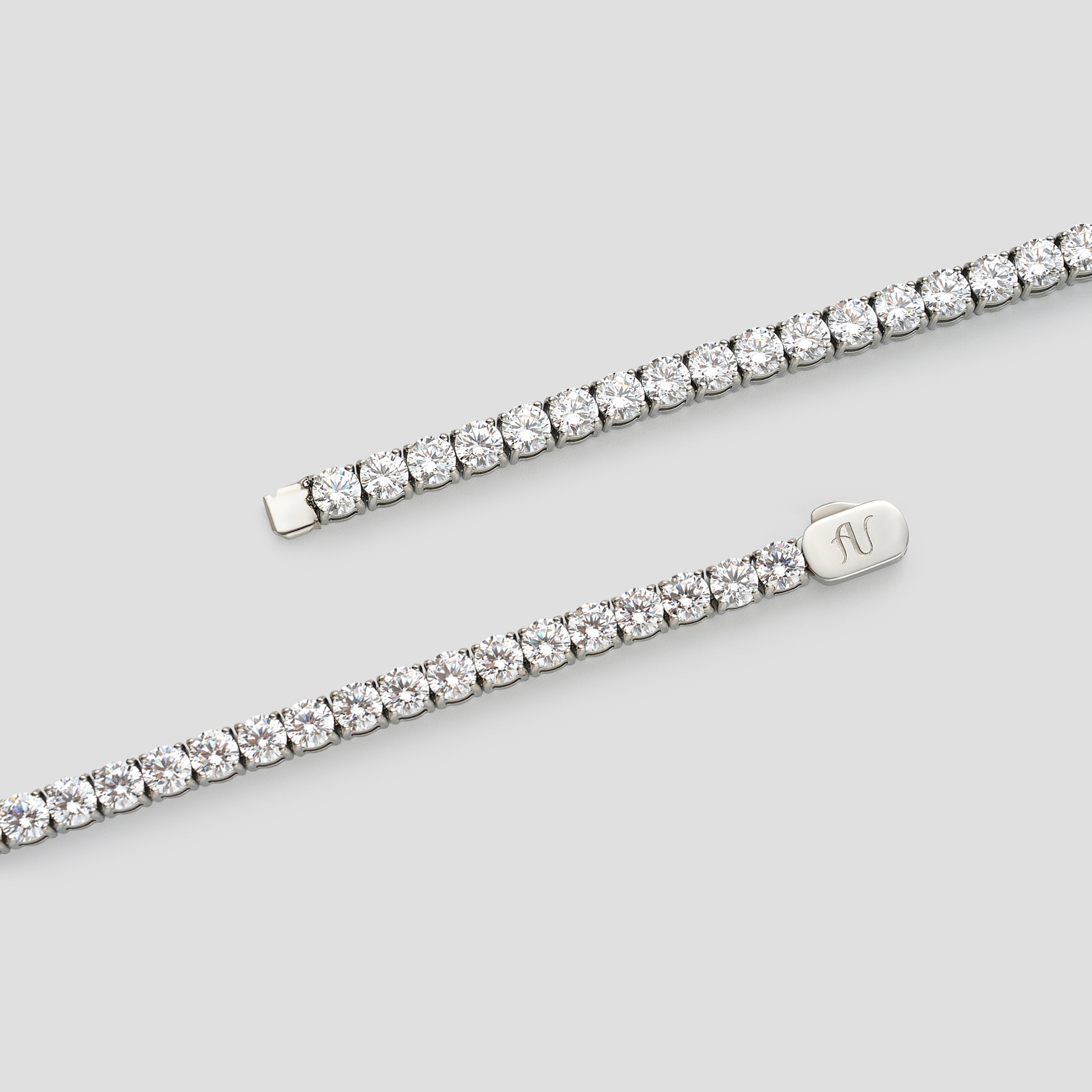 Silver Tennis Bracelet