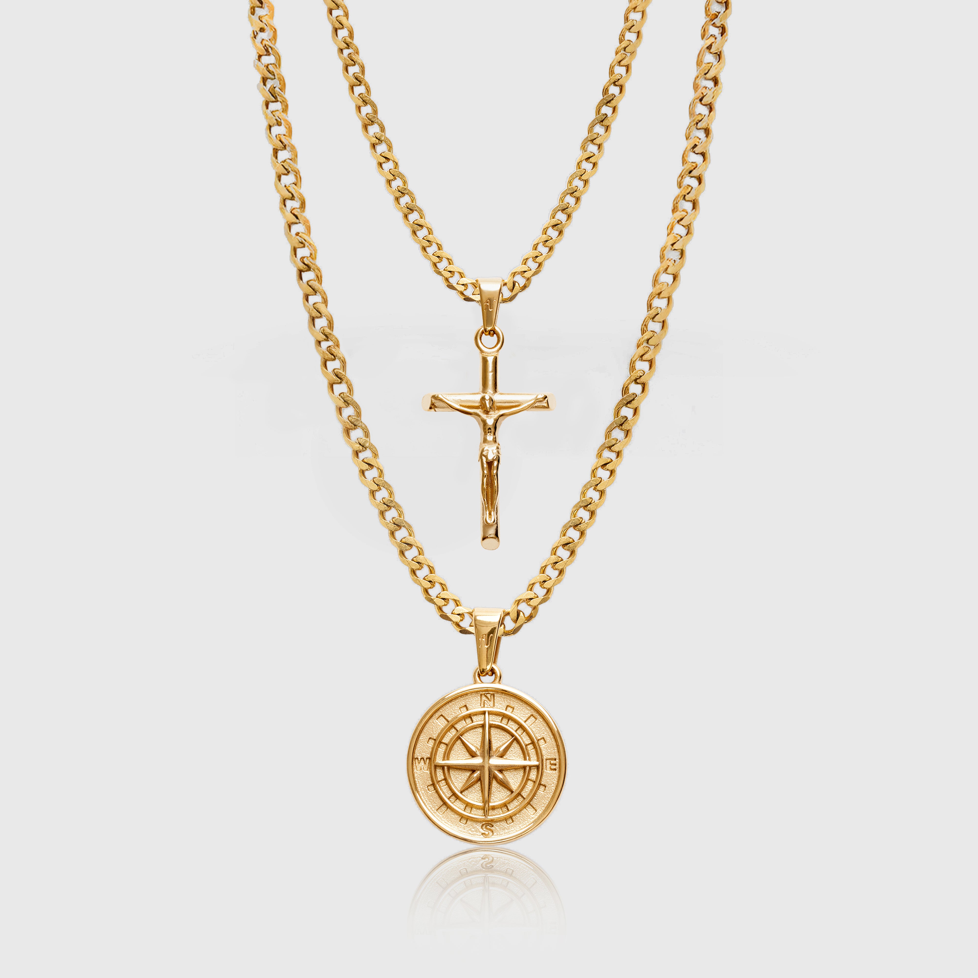 Zestaw Złoty Krzyż x Kompas