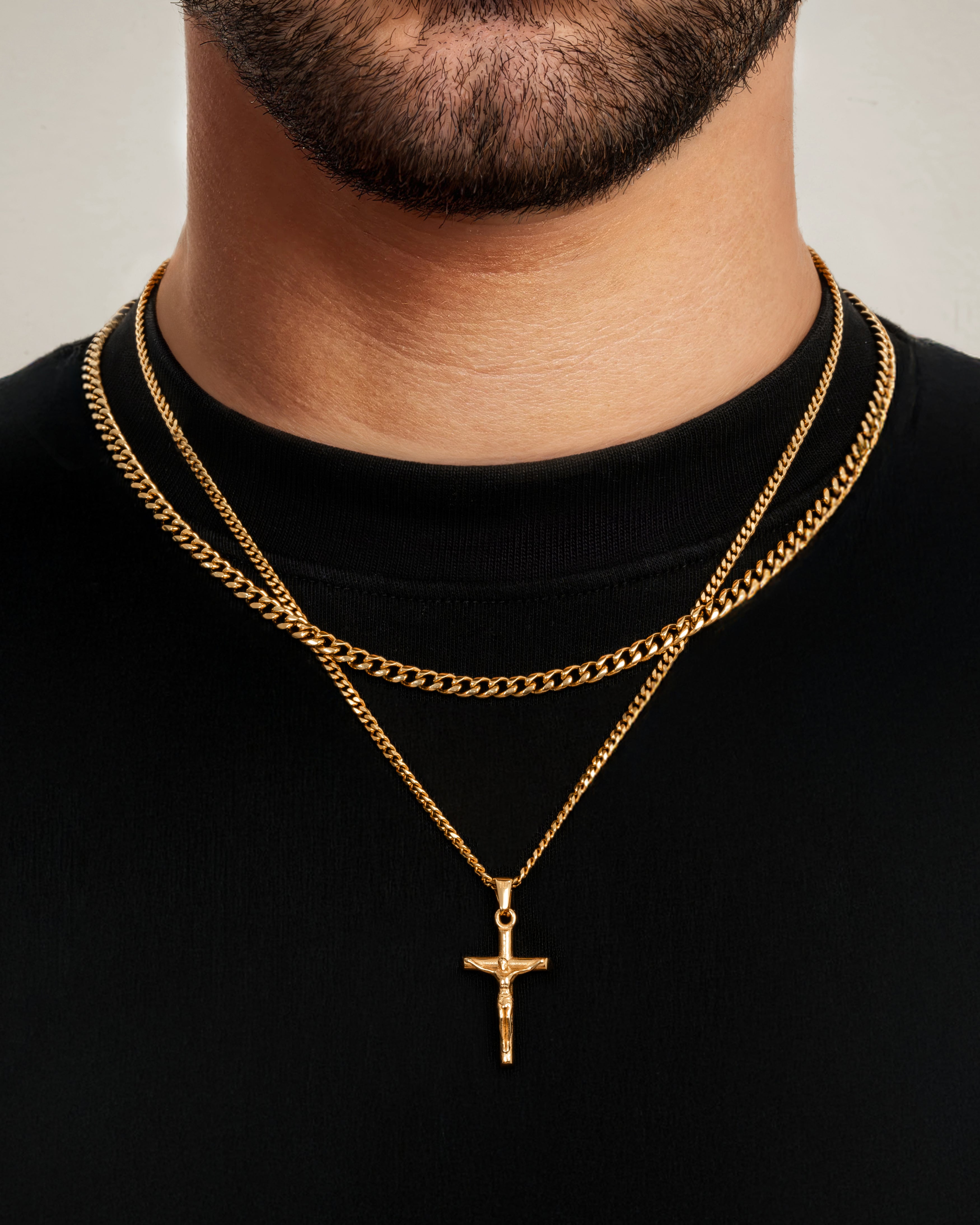 Vyrobte si vlastní sadu - přívěsek a řetízek (zlatý)