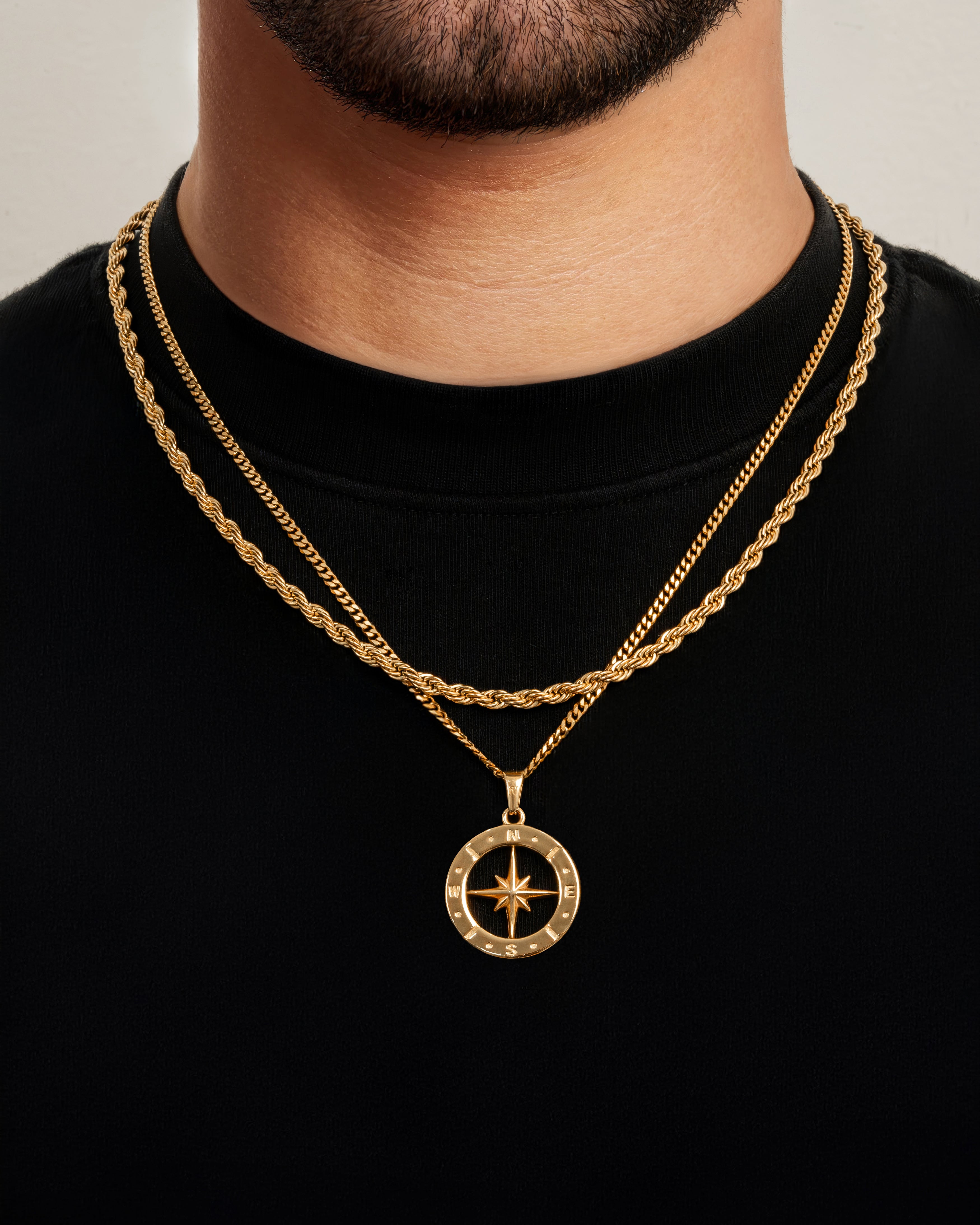 Vyrobte si vlastní sadu - přívěsek a řetízek (zlatý)