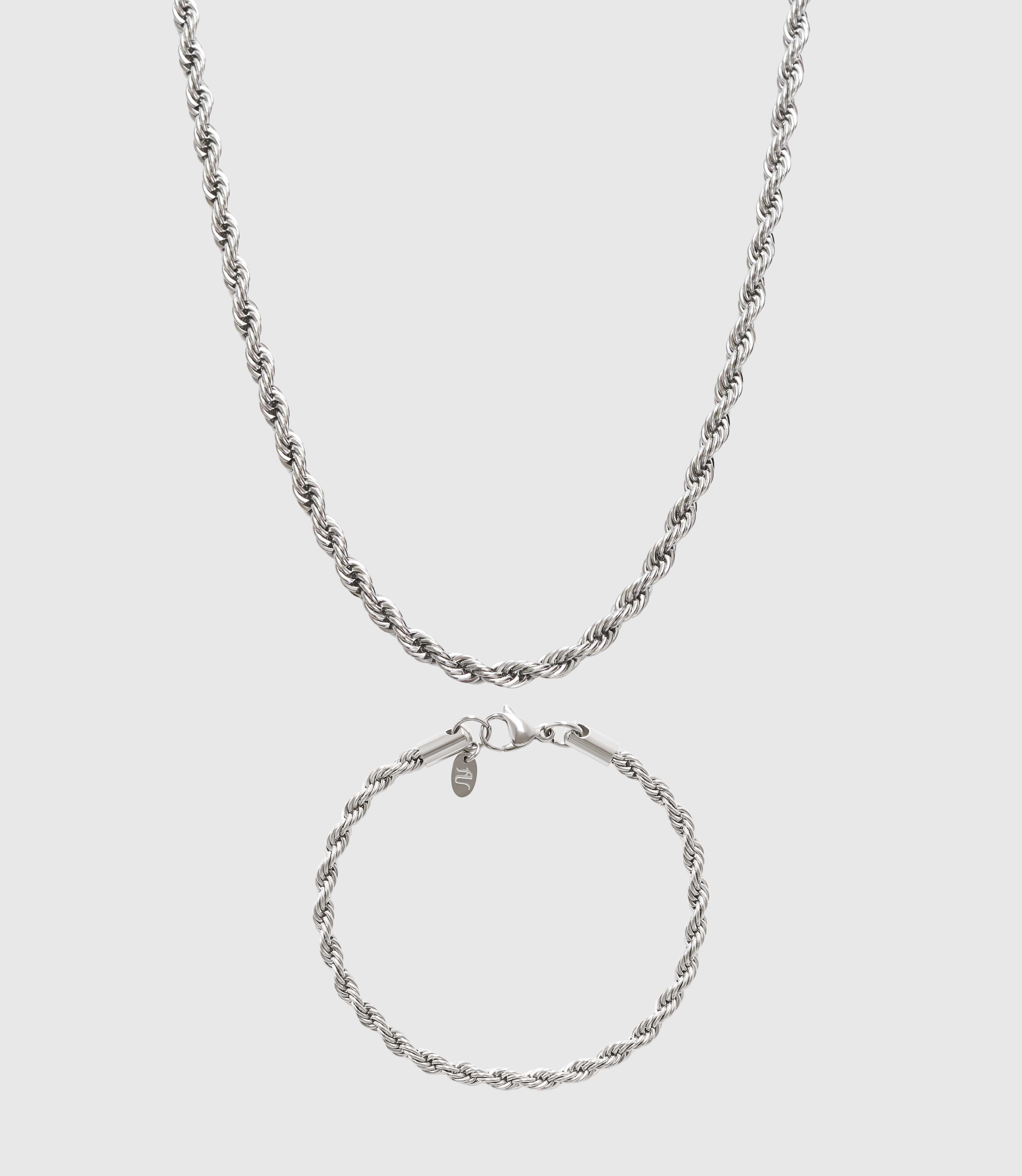 Rope Chain and Bracelet