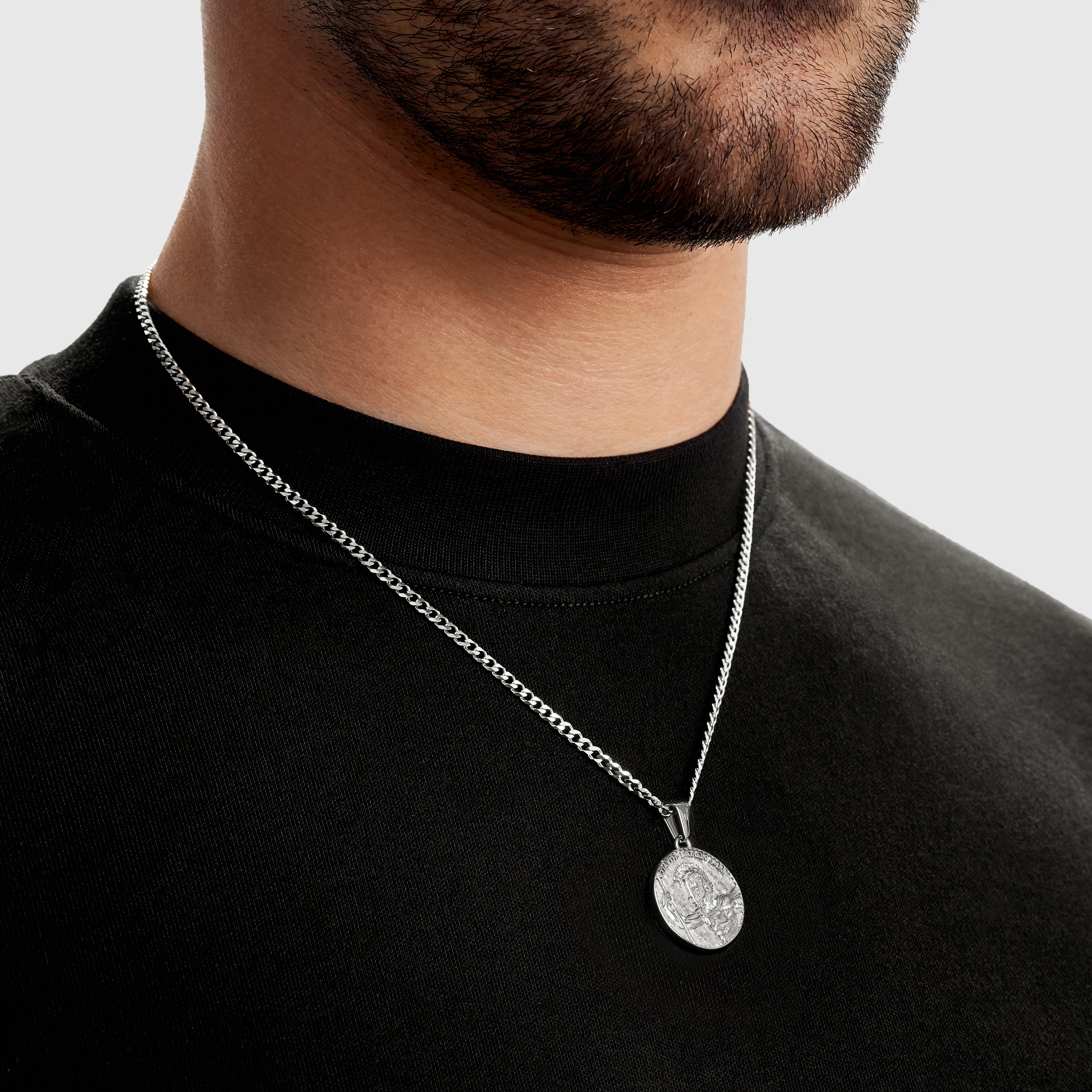Spartan Necklace Silver