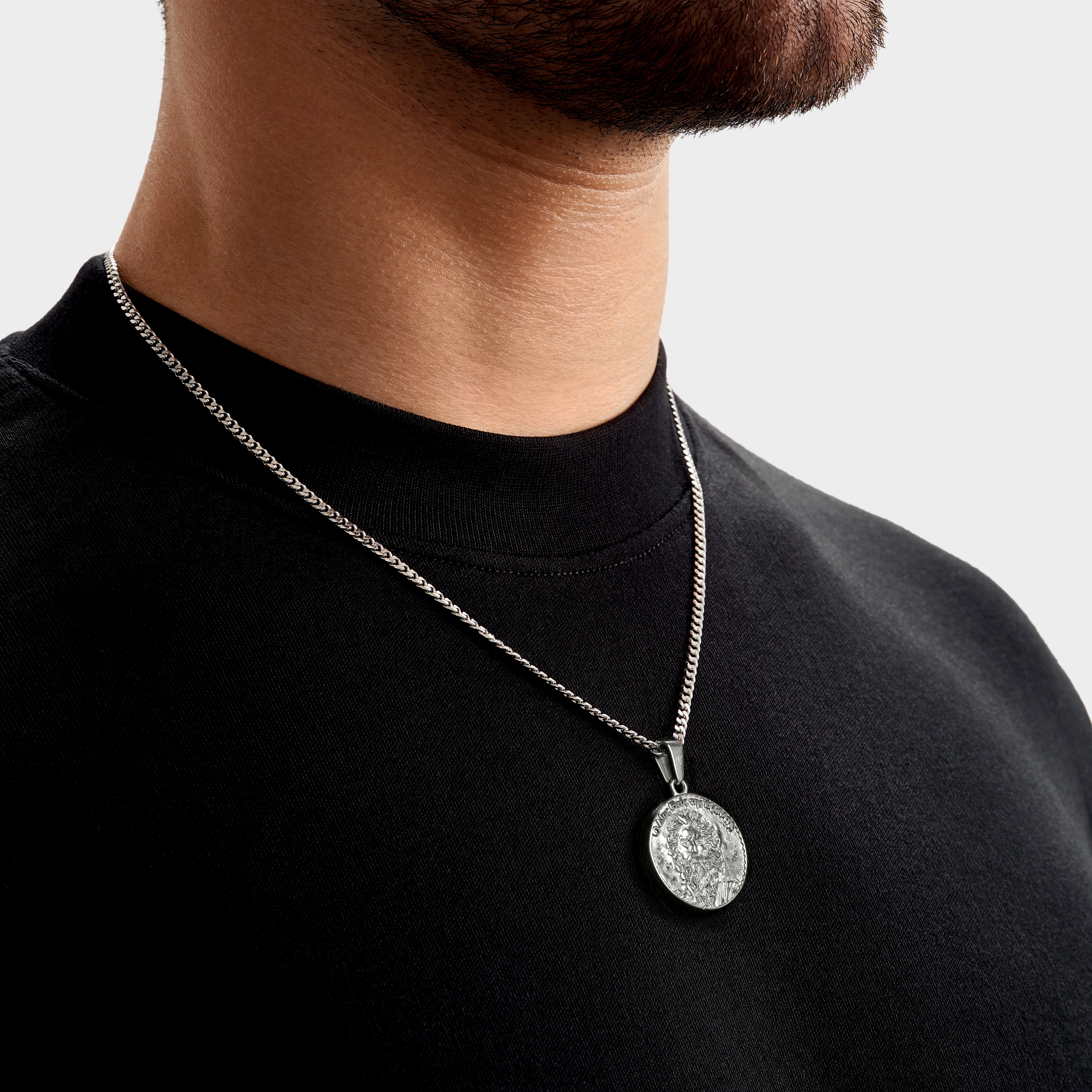 Zeus Necklace Silver