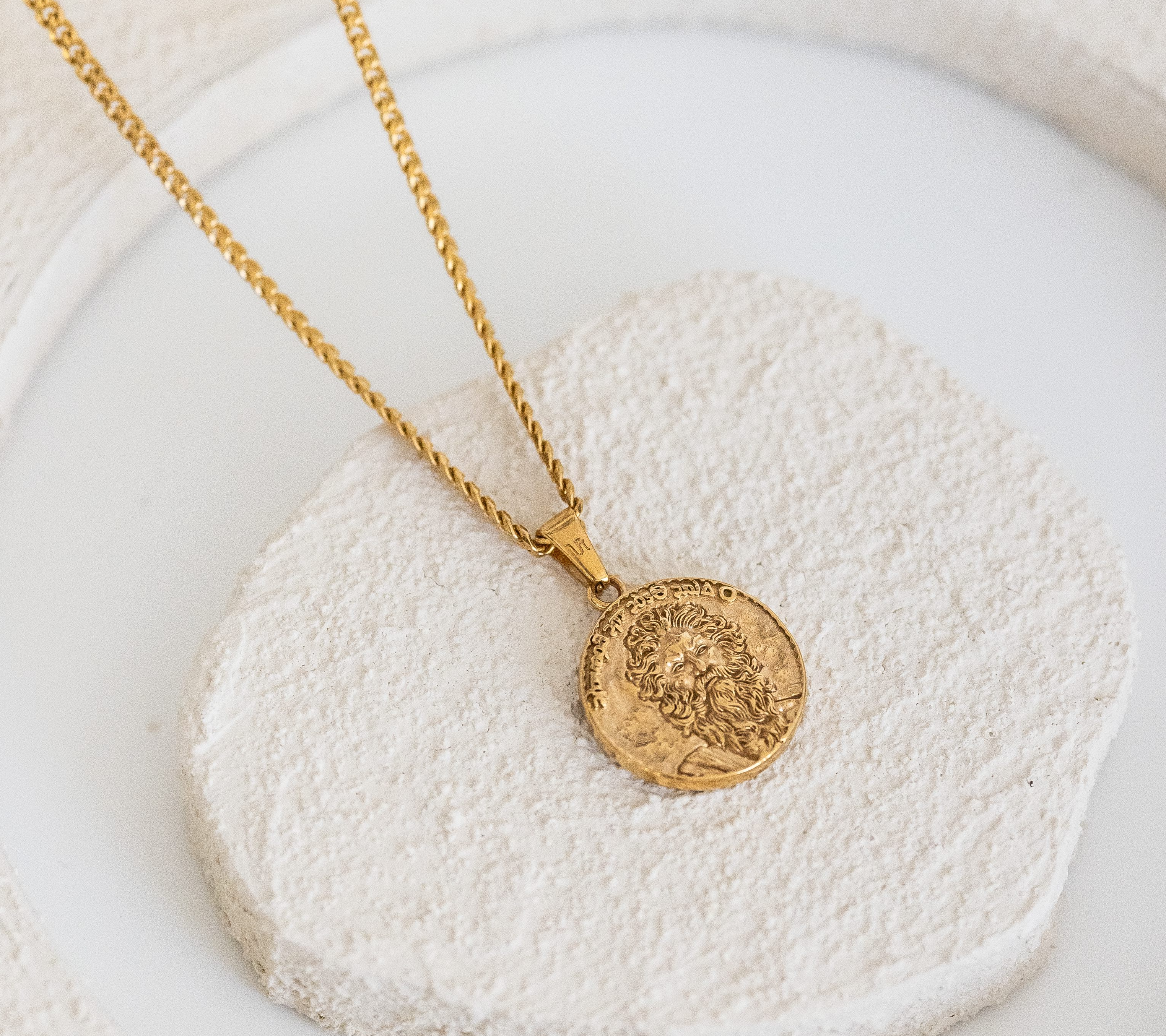 Zeus Gold Necklace