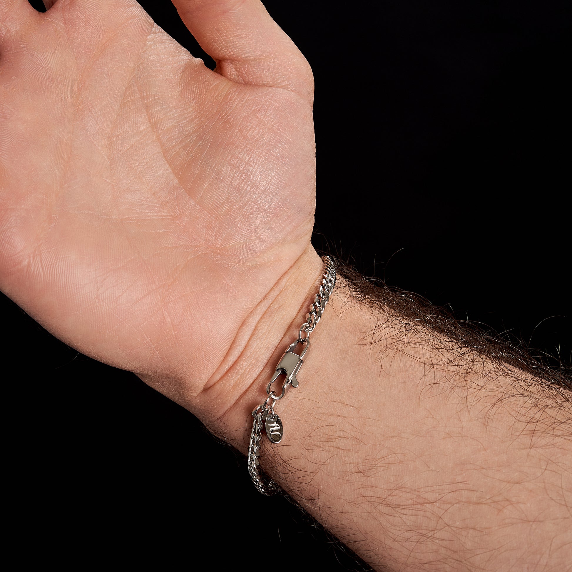Silver Bracelet for Men mens silver bracelet