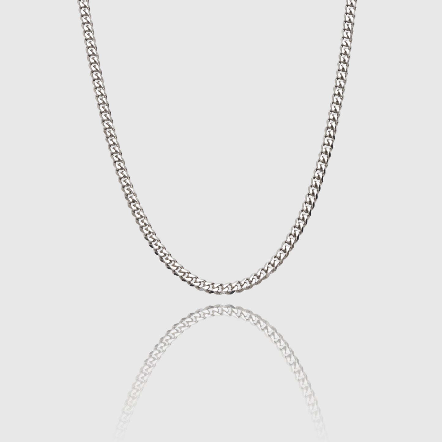 mens silver chains silver cuban link chain