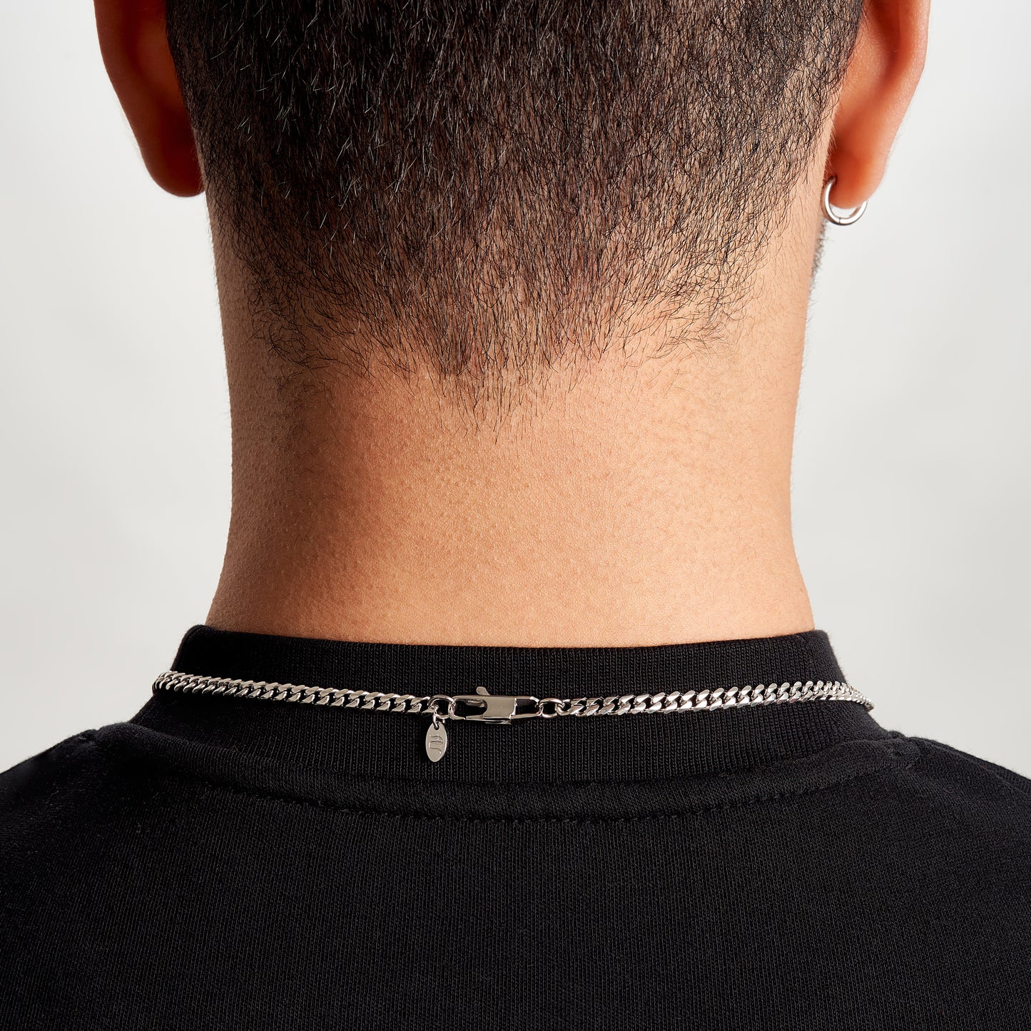 Silver Cuban Link Chain 4 mm Apollo Untold Men's Jewellery