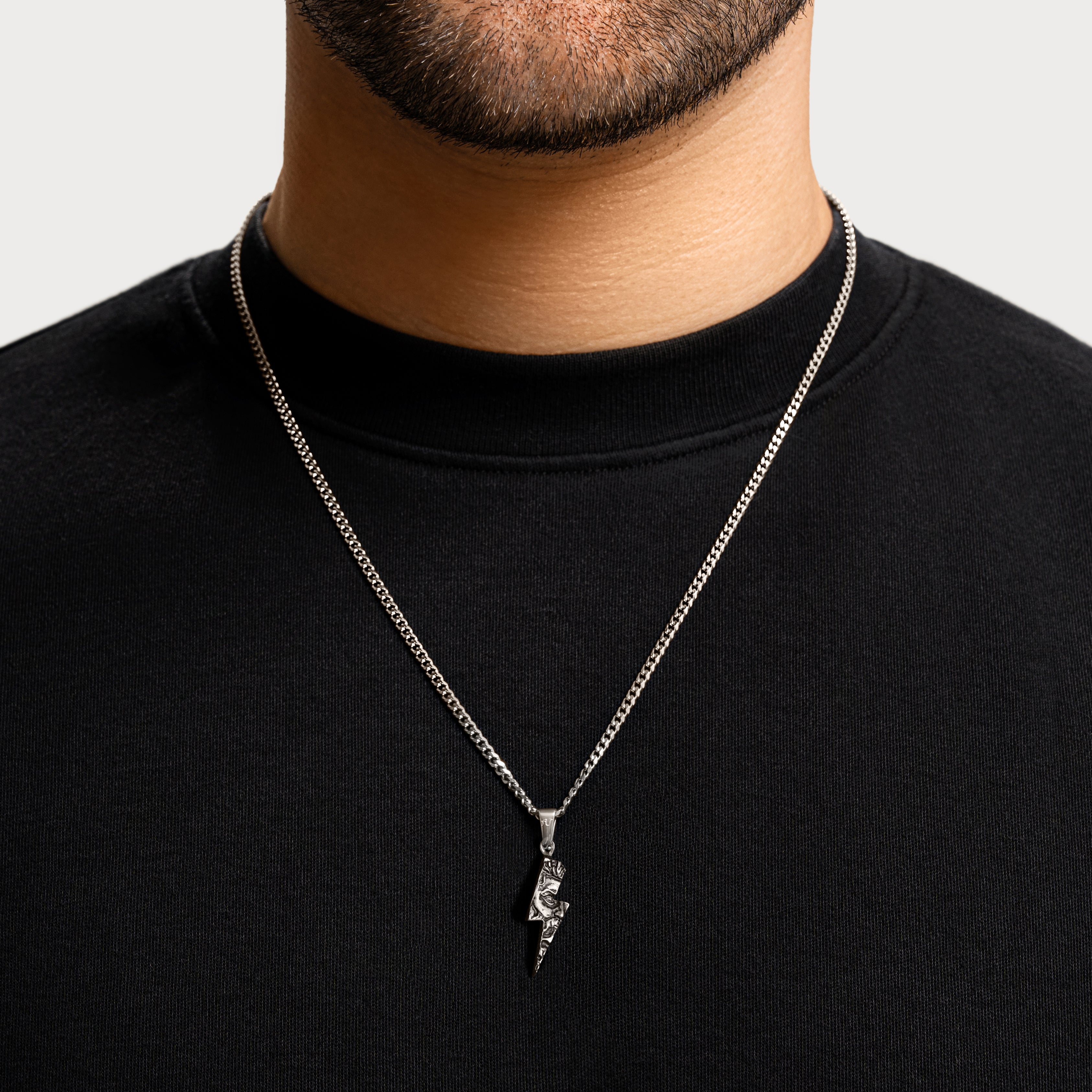 Zeus Lightning Bolt Necklace