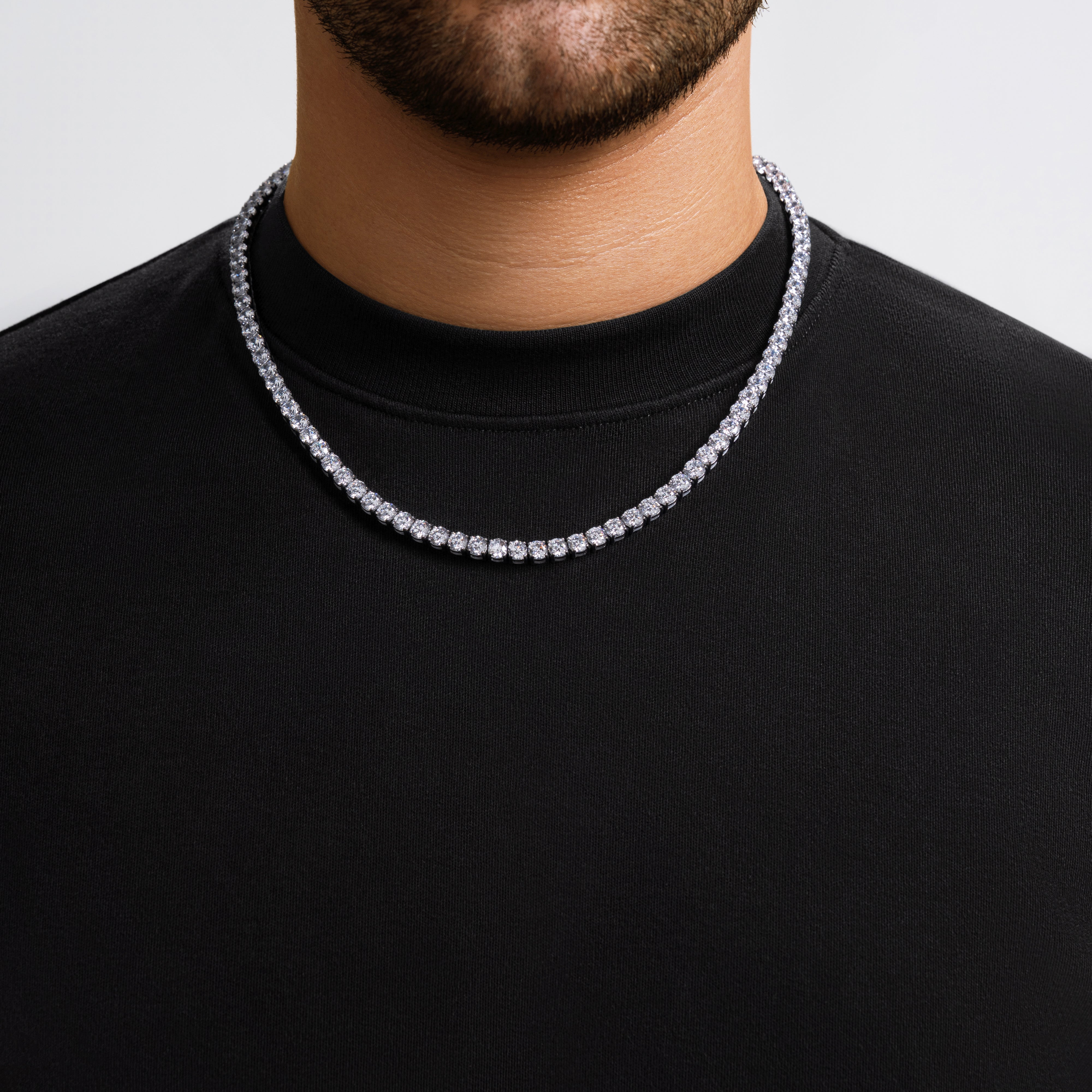 Silver Tennis Chain
