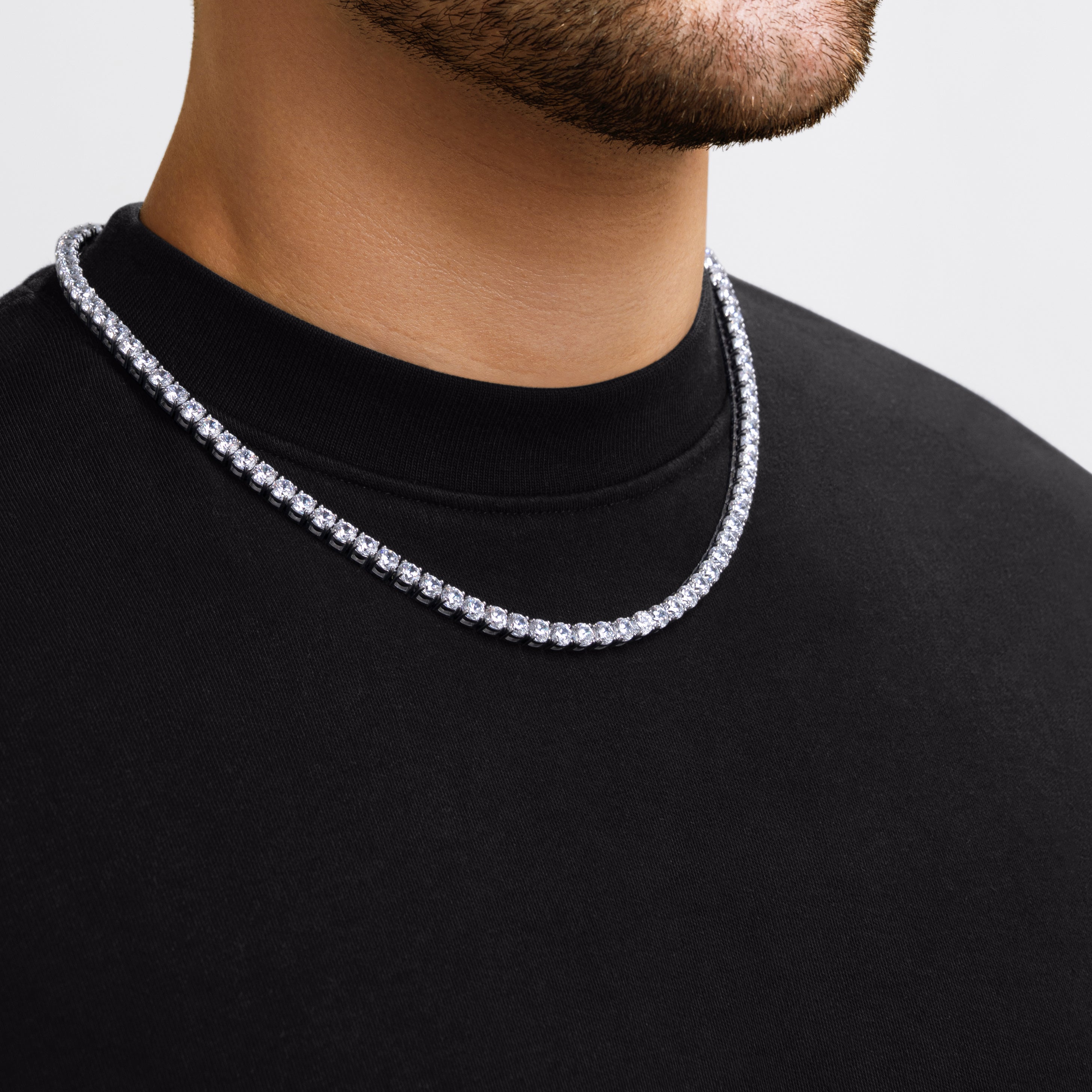 Silver Tennis Chain