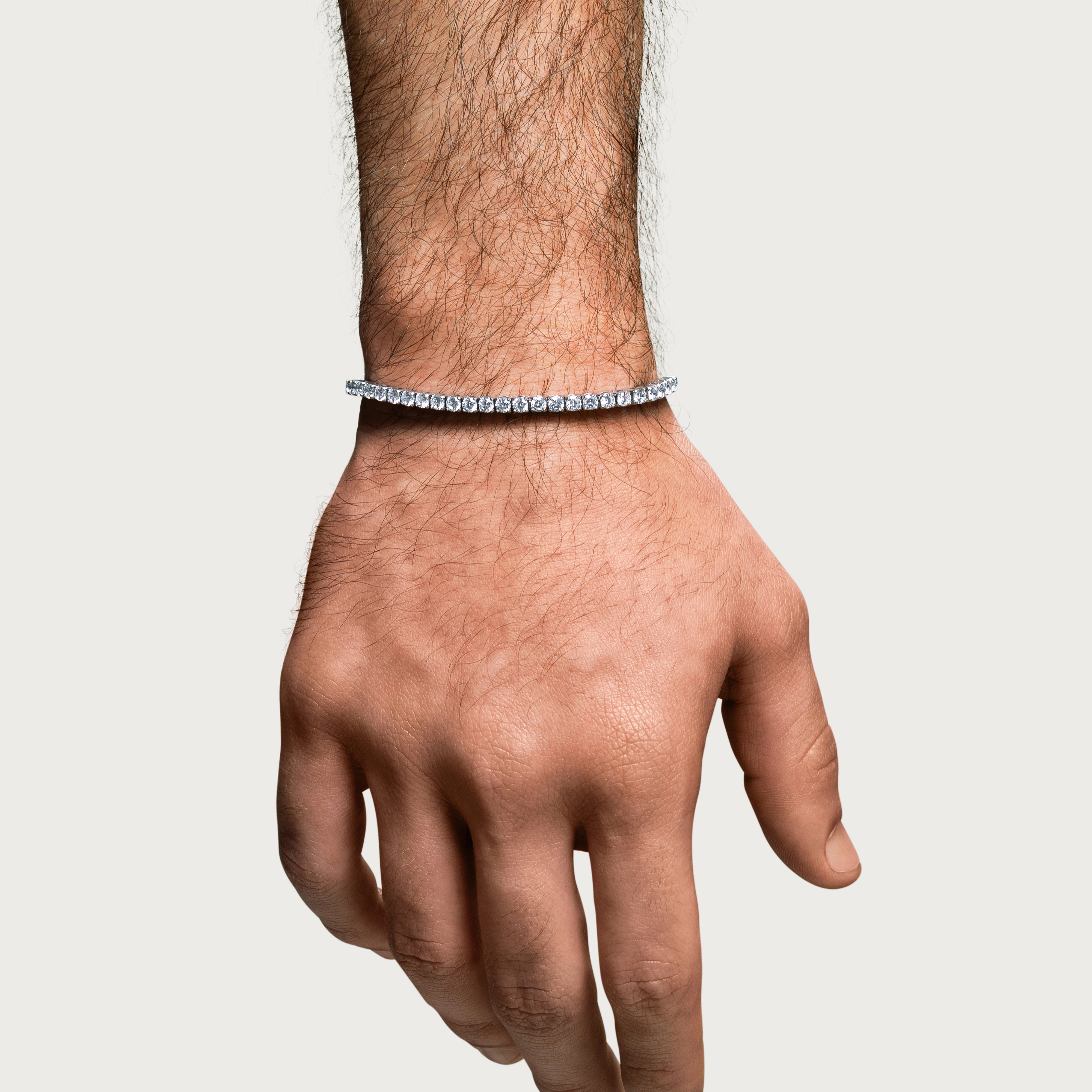 Silver Tennis Bracelet