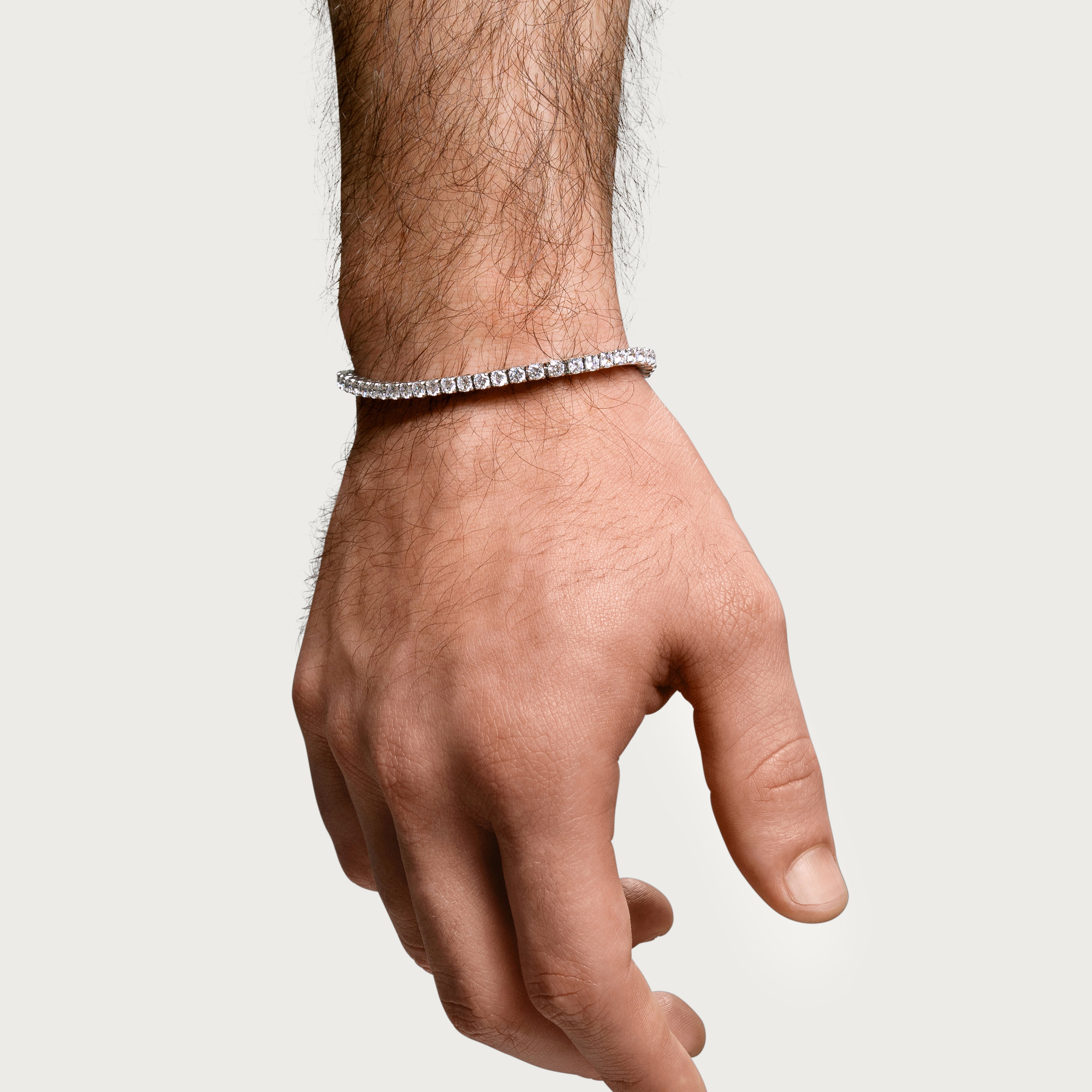 Silver Tennis Bracelet