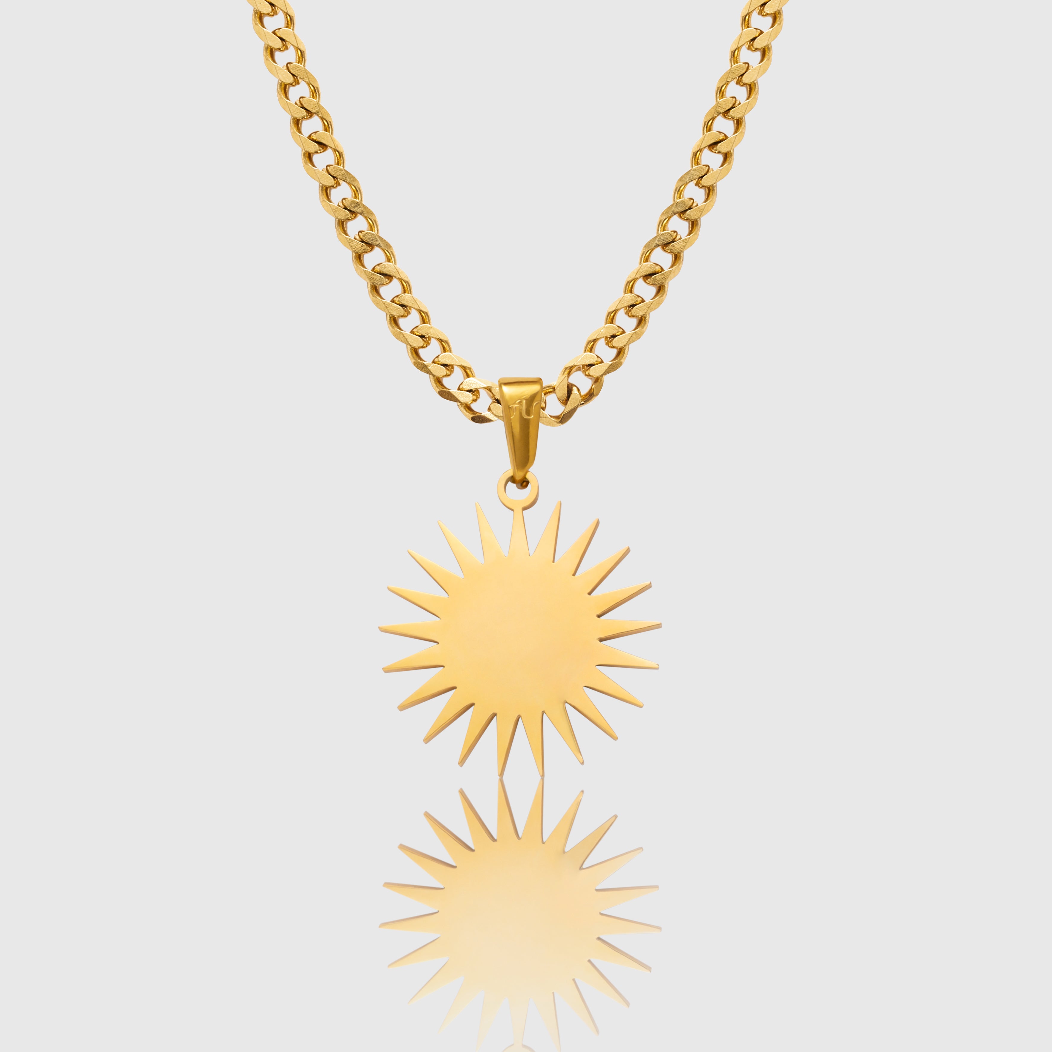 Gold Sun Necklace 