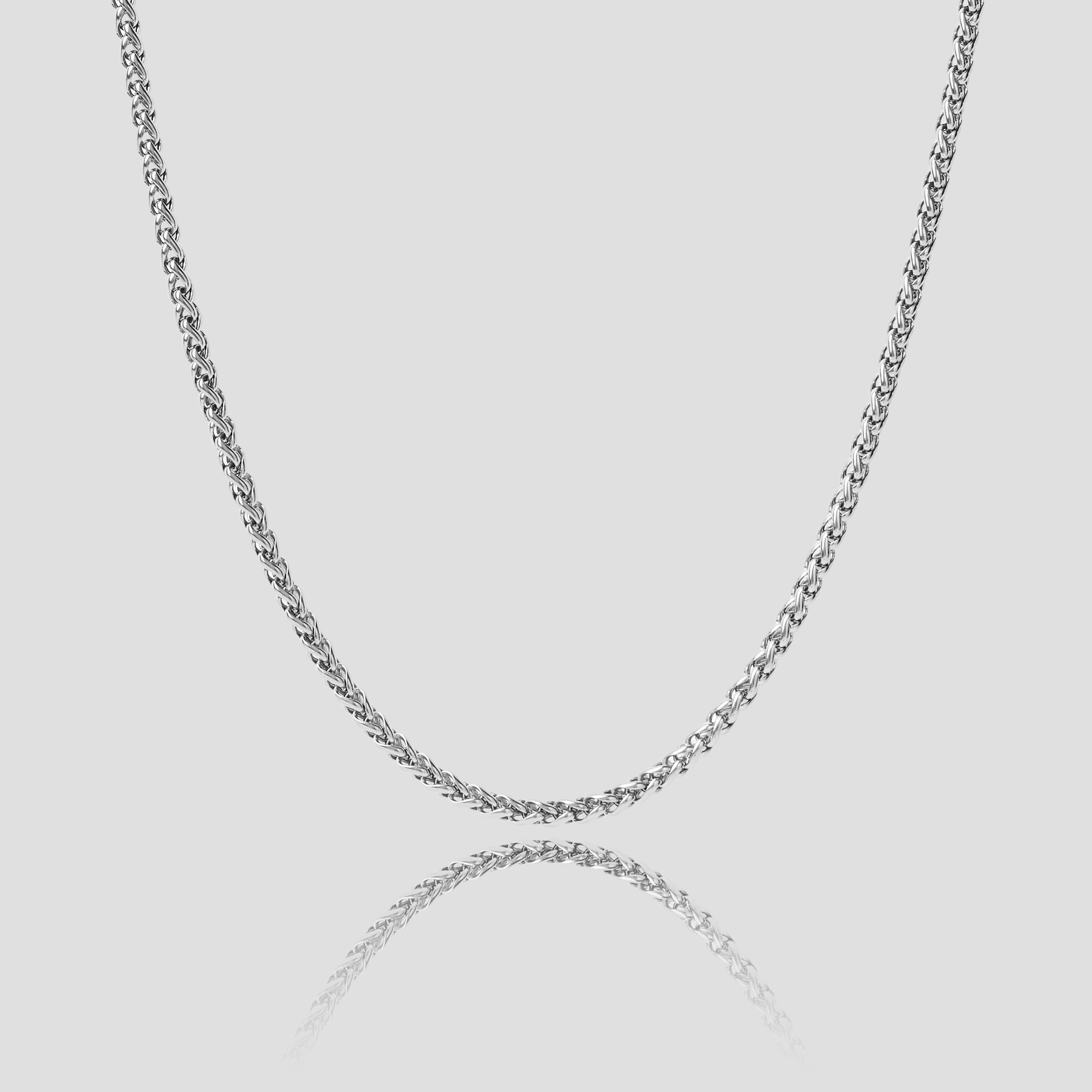 Silver Wheat Chain