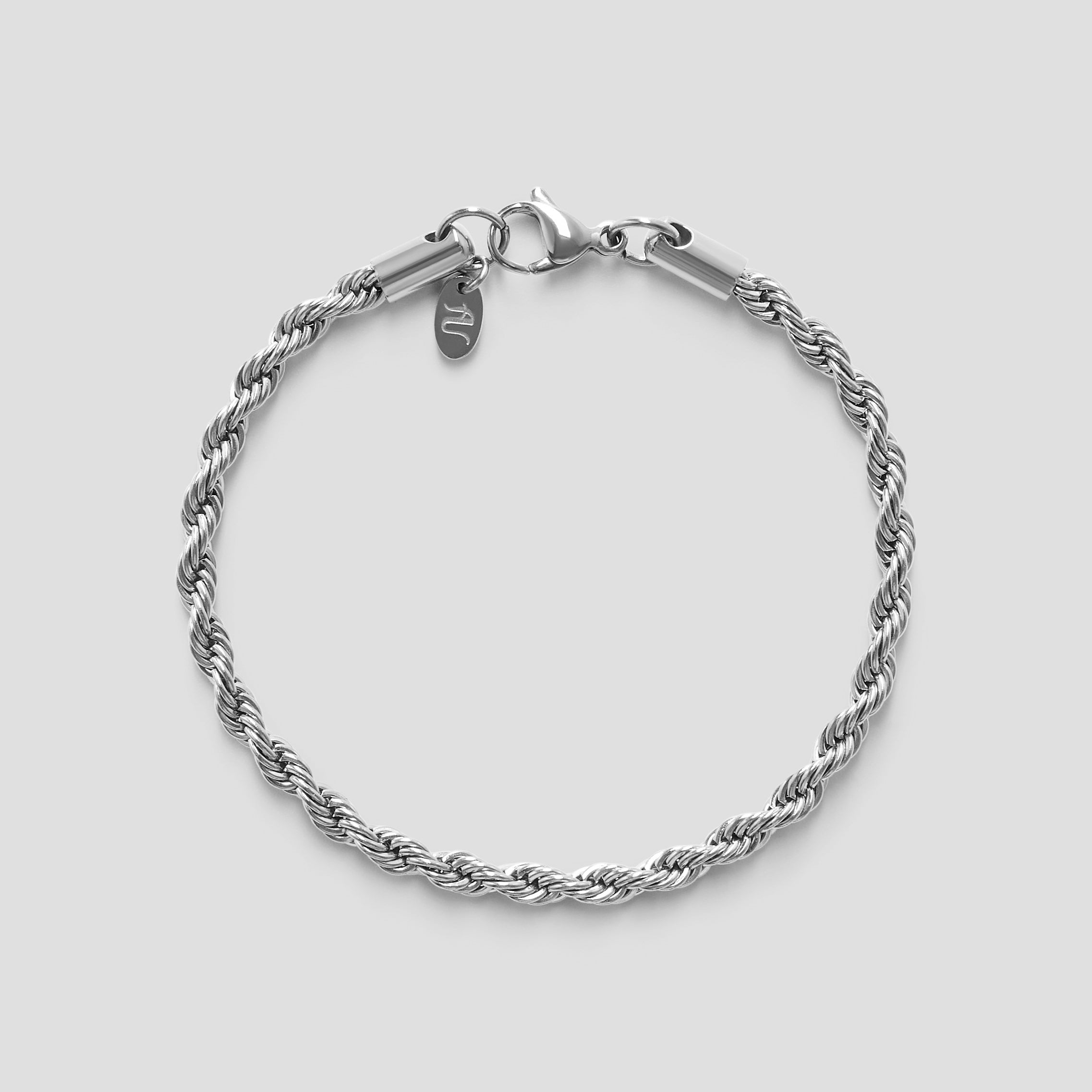 Silver Rope Bracelet