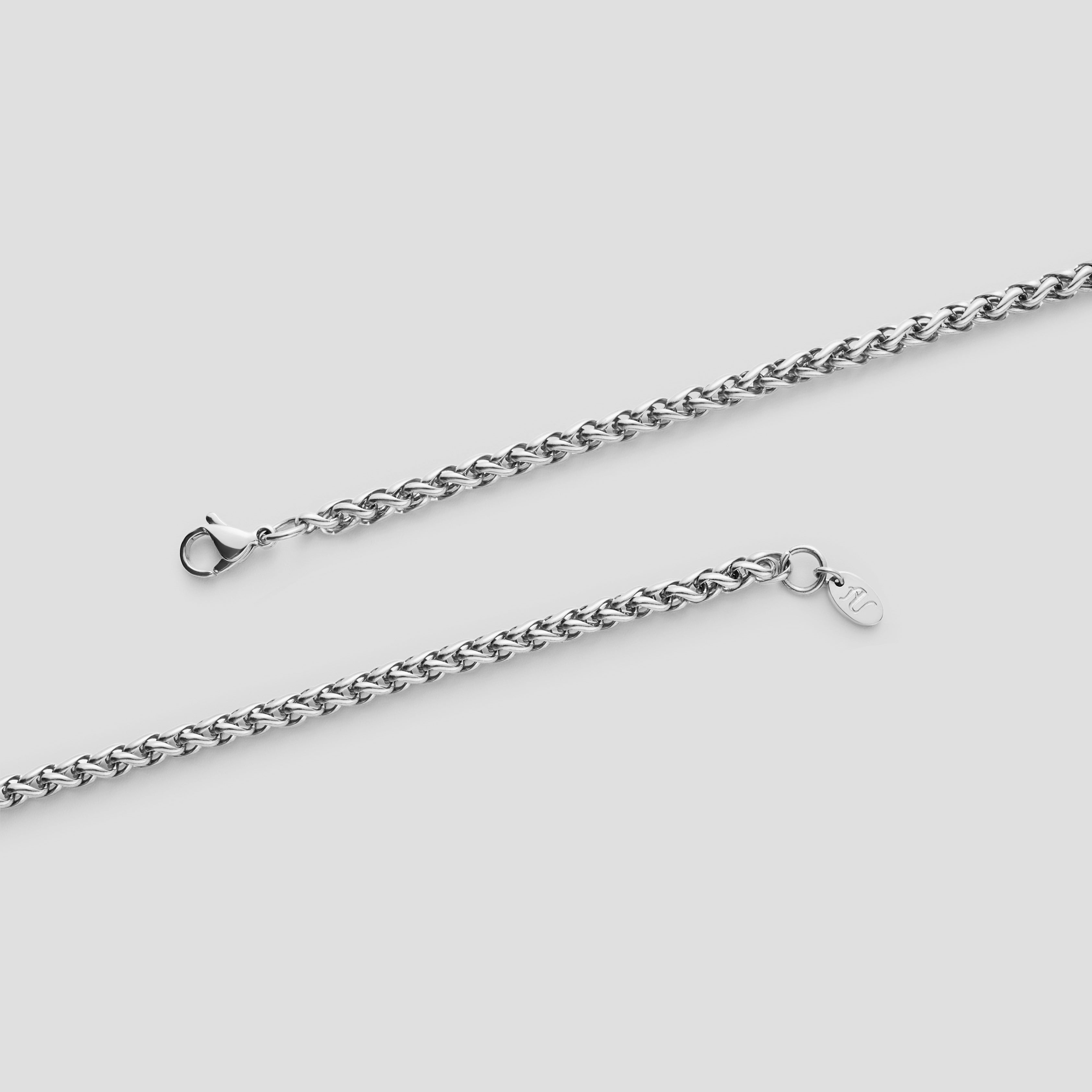 Silver Wheat Chain