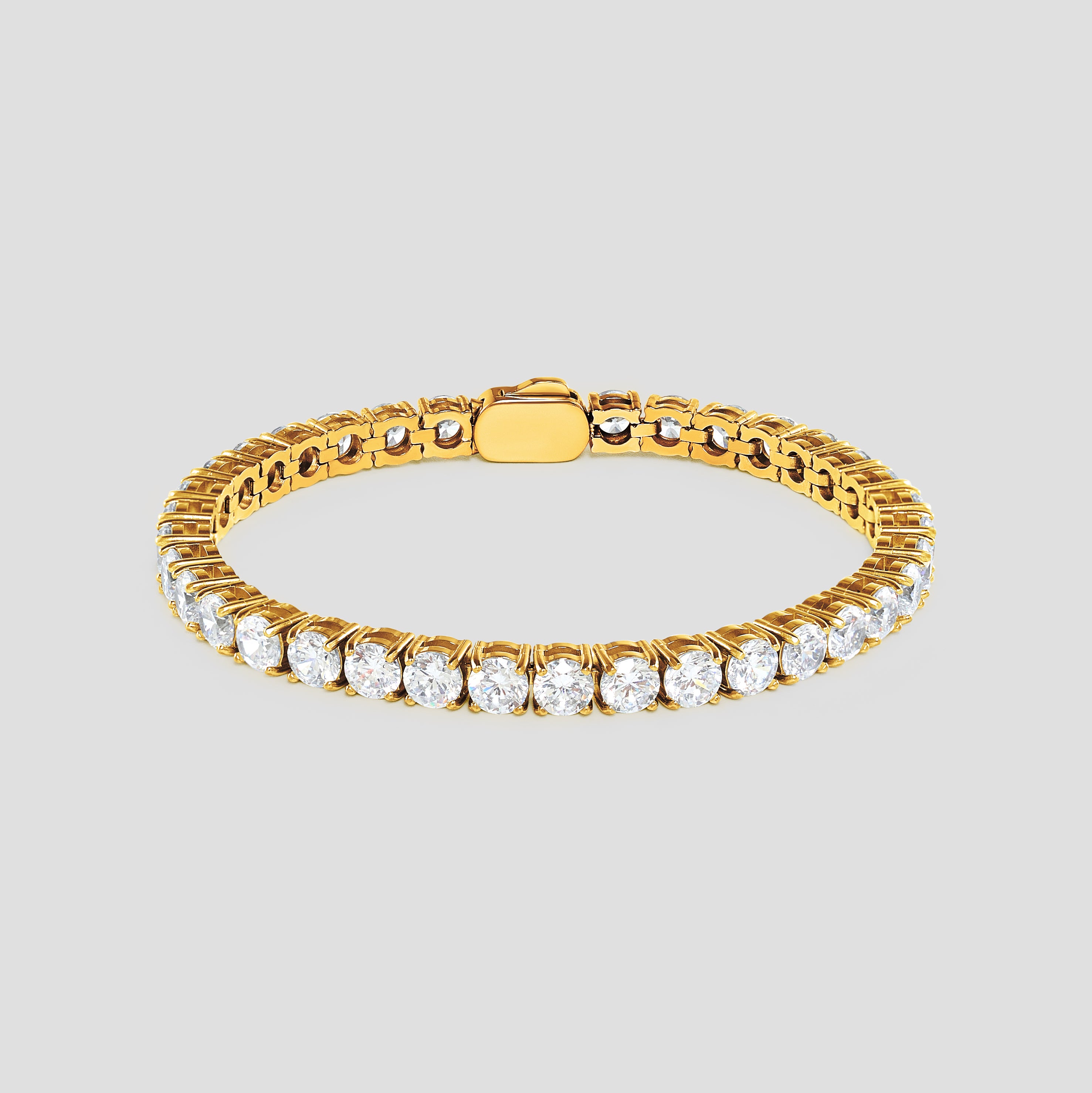Gold Tennis Bracelet