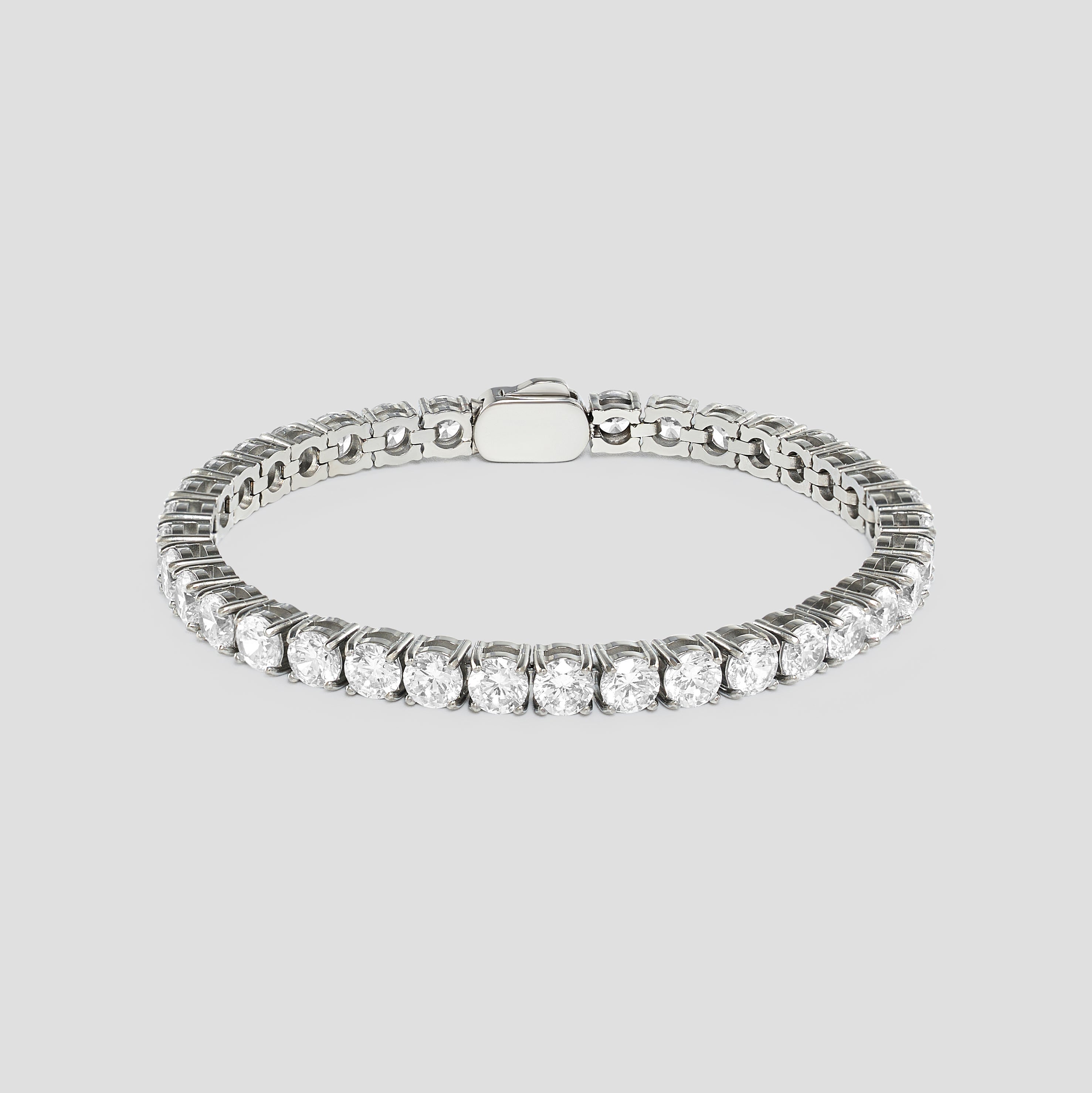 Silver Tennis Bracelet