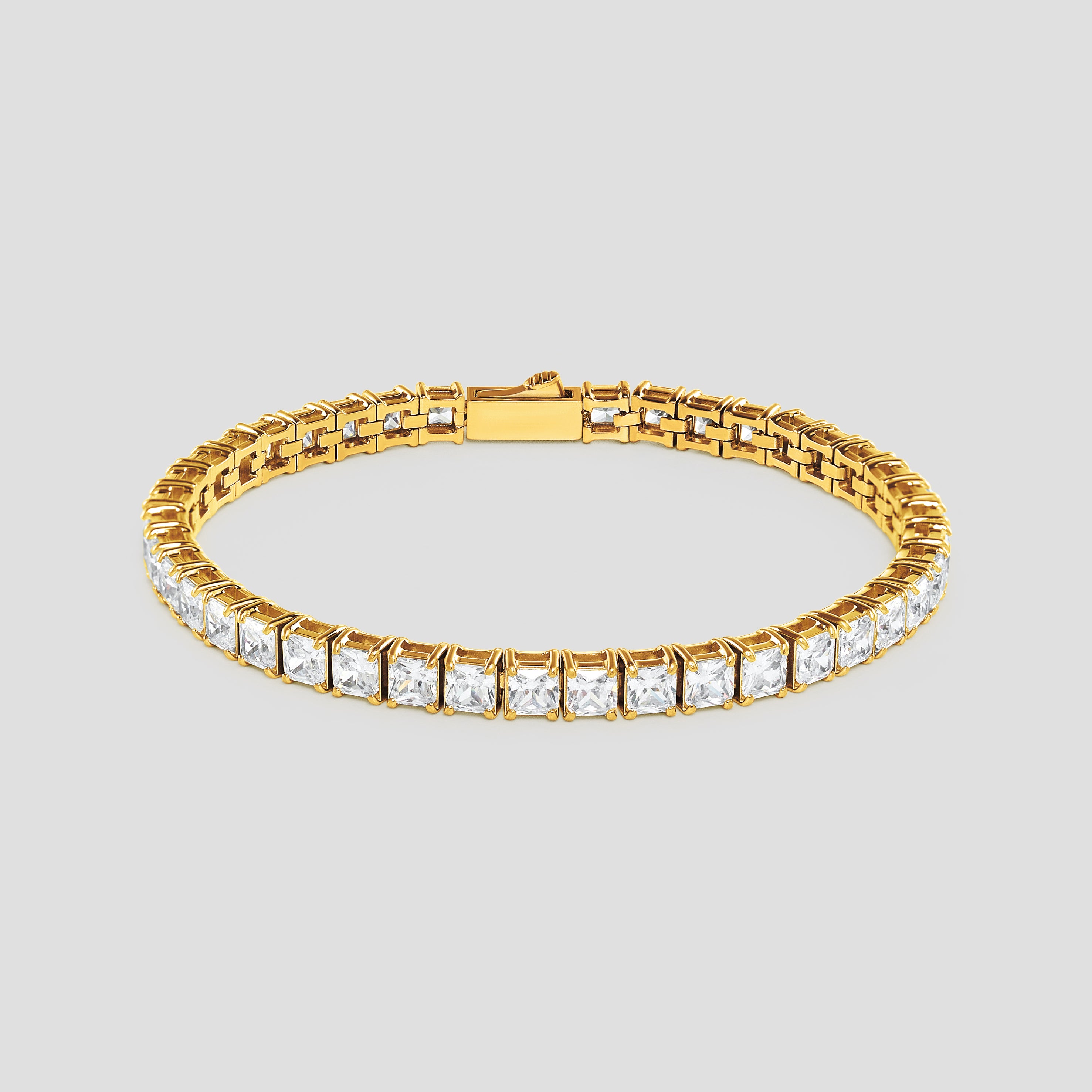 Gold Tennis Bracelet