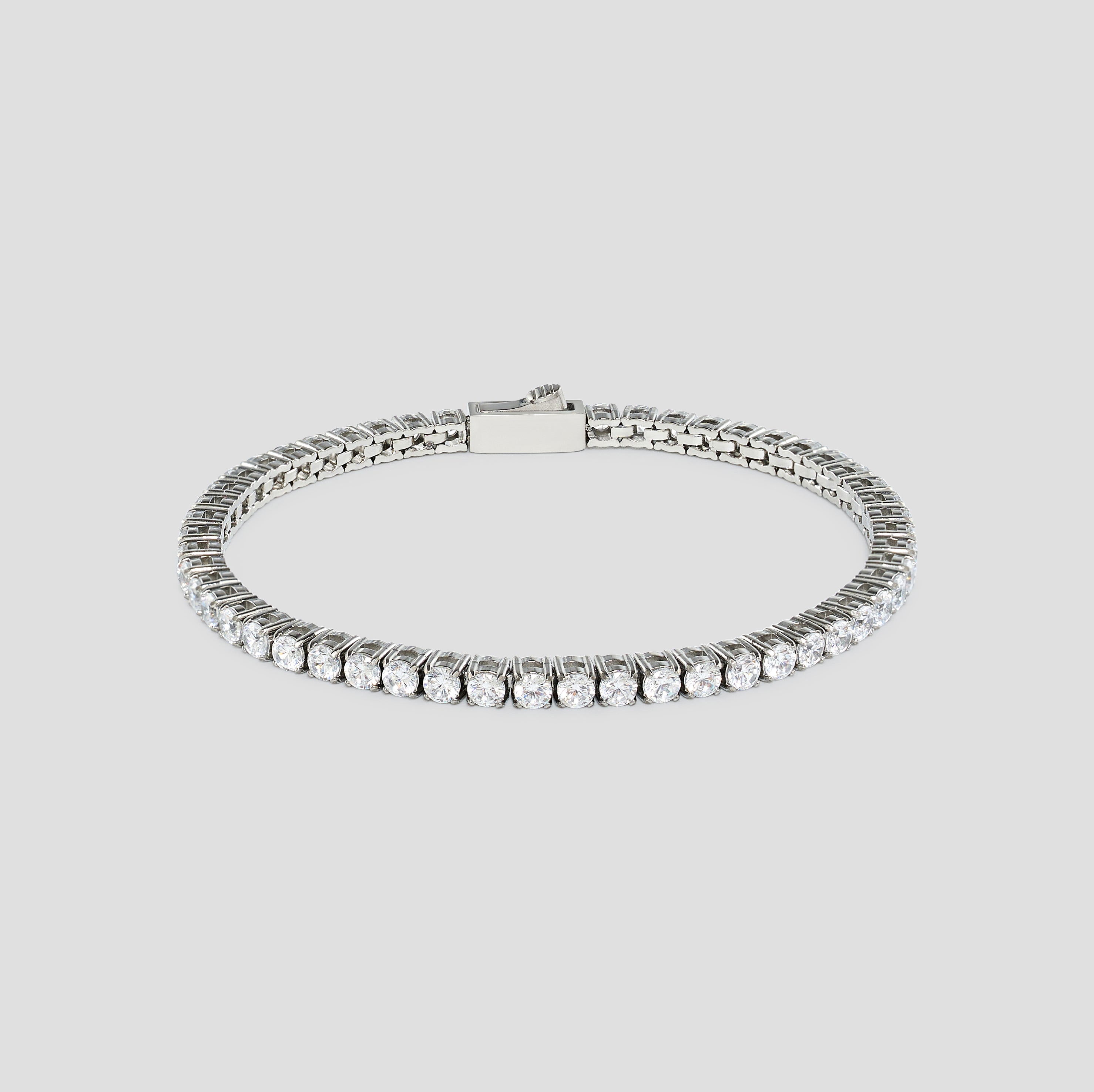 Silver Tennis Bracelet