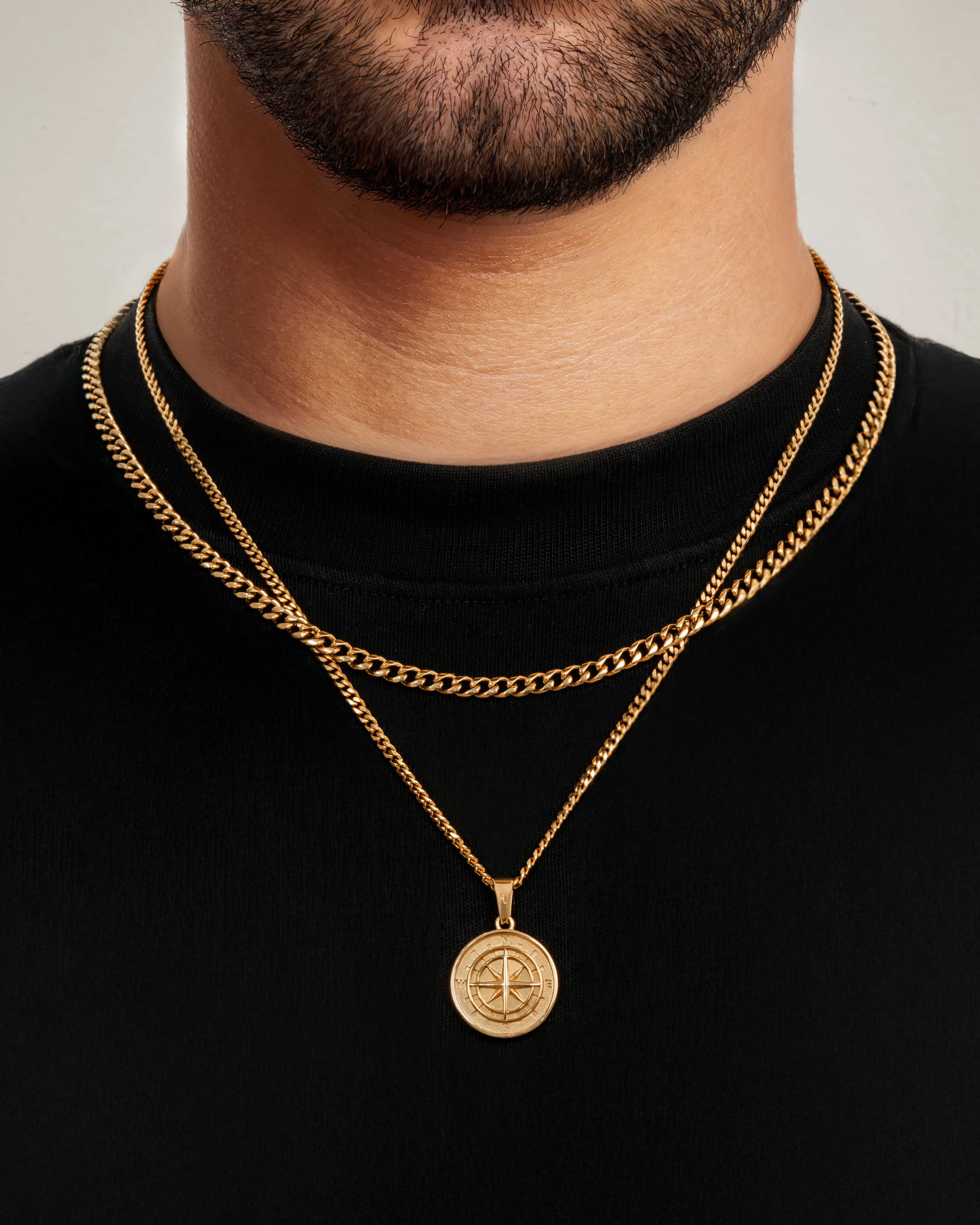 Vyrobte si vlastní sadu - přívěsek a řetízek (zlatý)