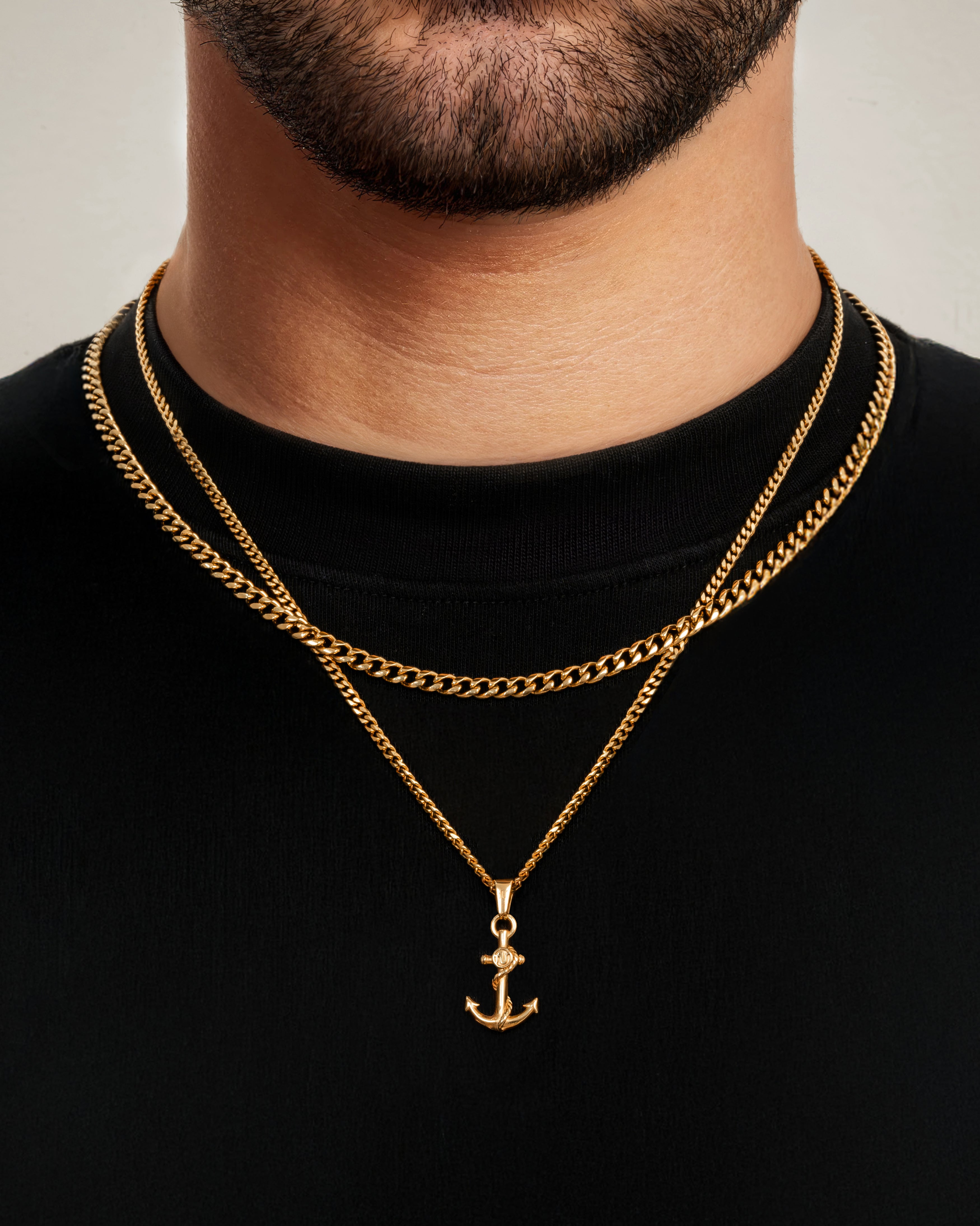 Vyrobte si vlastní sadu - přívěsek a řetízek (zlatý)