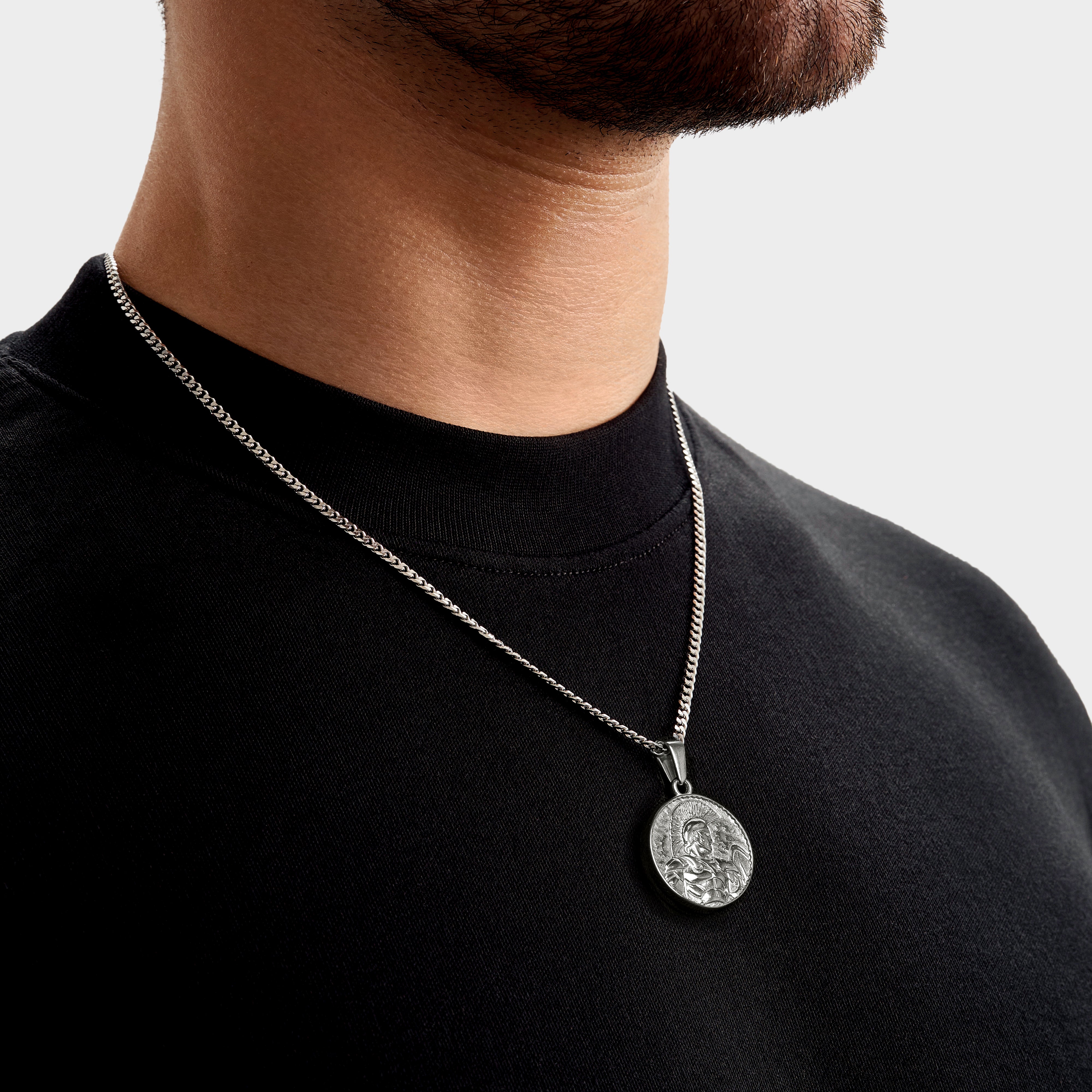 Spartan Necklace Silver