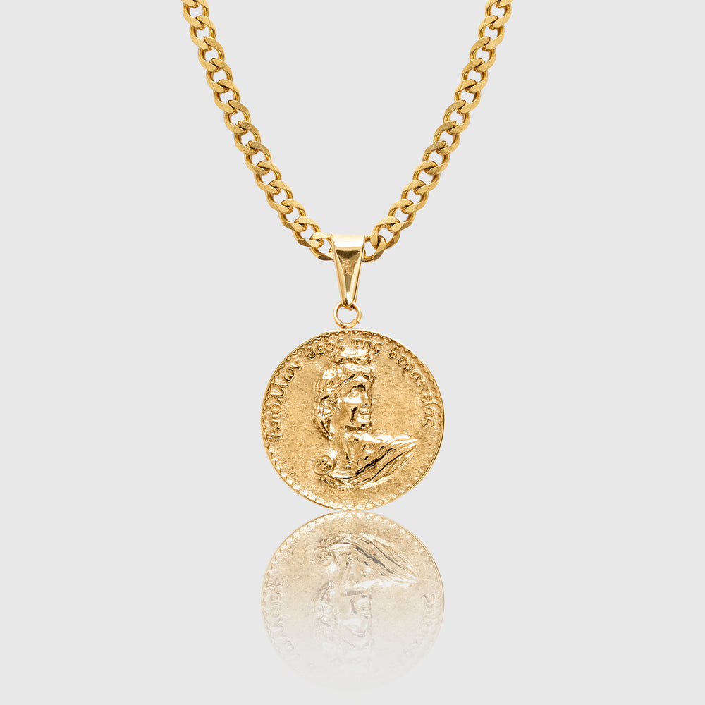 Gold Apollo Pendant - Men's Jewellery - Apollo Untold