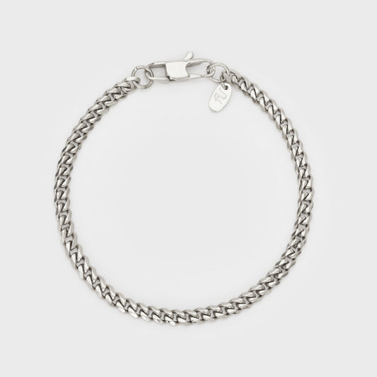 silver bracelet chain for men Gold Cuban Link Bracelet Men's Jewellery - Apollo Untold
