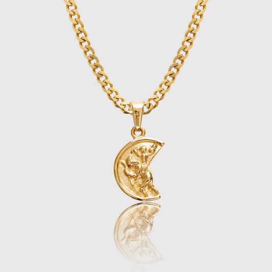 Gold St christopher jewellery pendant necklace men's jewellery Apollo Untold